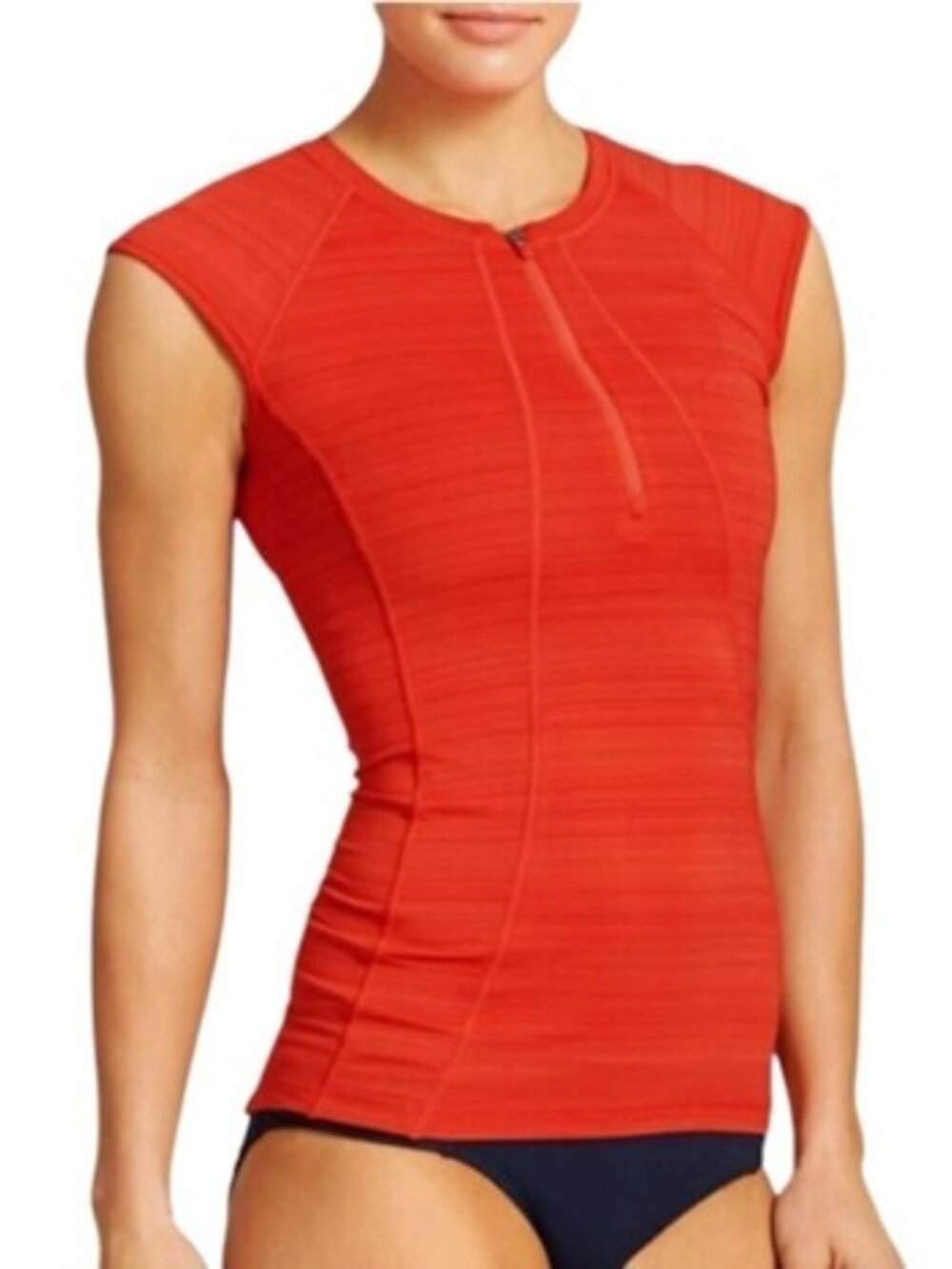 Athleta Pacifica Illume UPF 40+ Fitted Tank Top - EUC - Size XXS